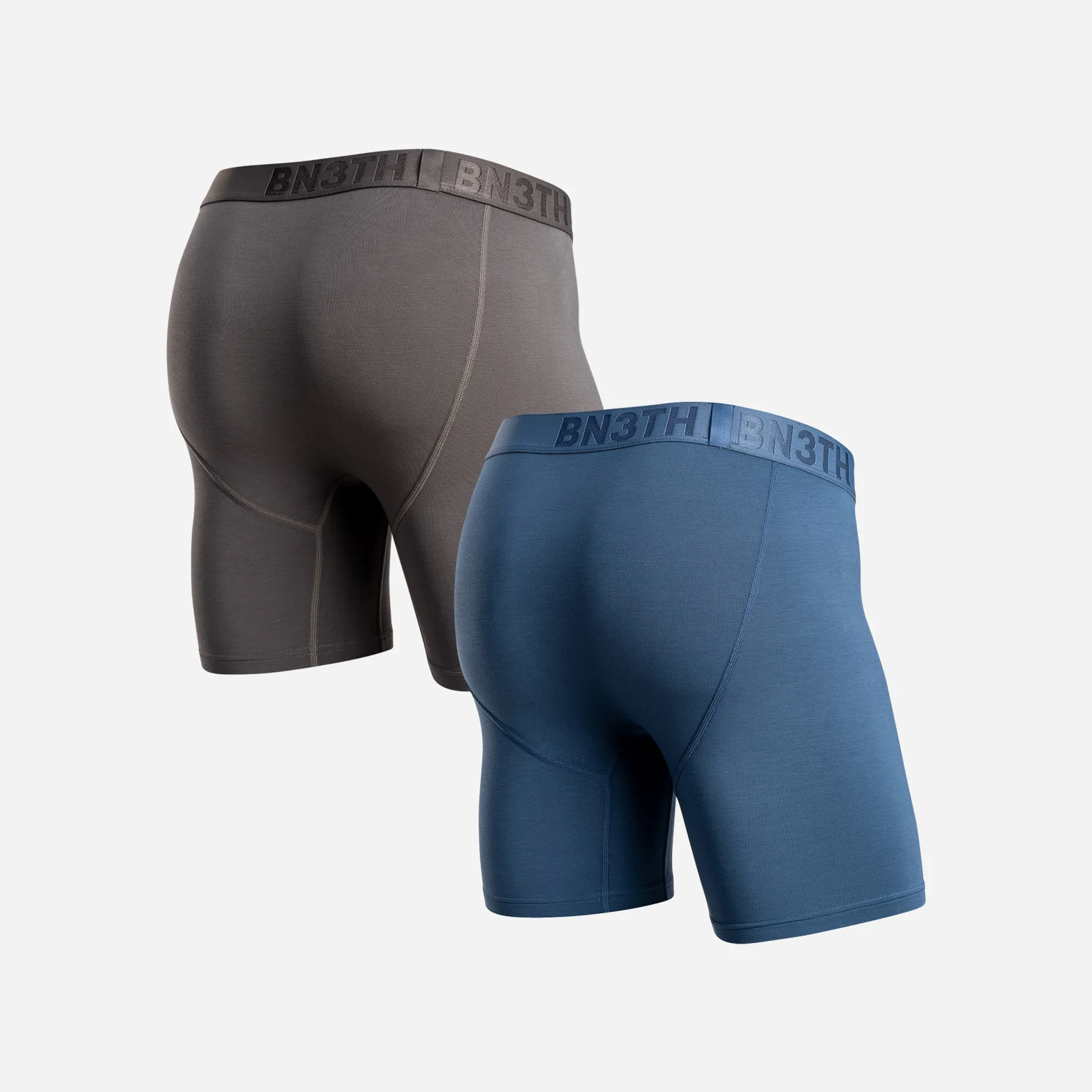 Classic Icon Boxer Brief: Gargoyle/Fog 2 Pack - Image 3