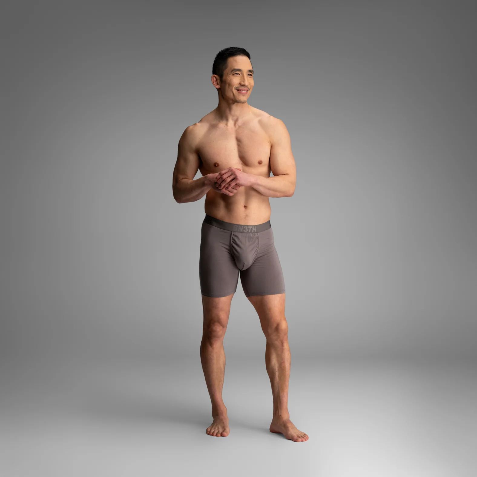 Classic Icon Boxer Brief: Gargoyle/Fog/Navy 3 Pack - Image 6