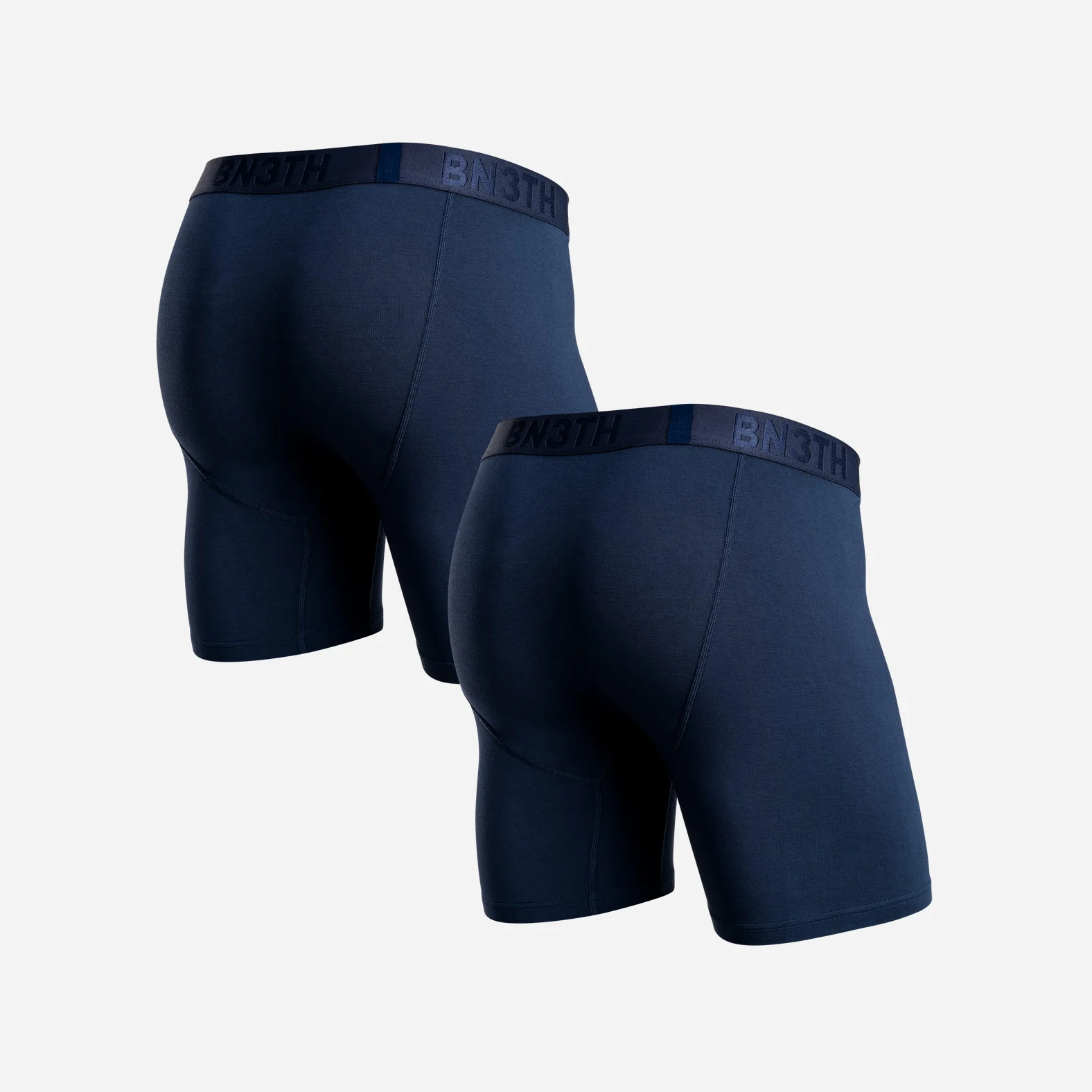 Classic Icon Boxer Brief: Navy 2 Pack - Image 3