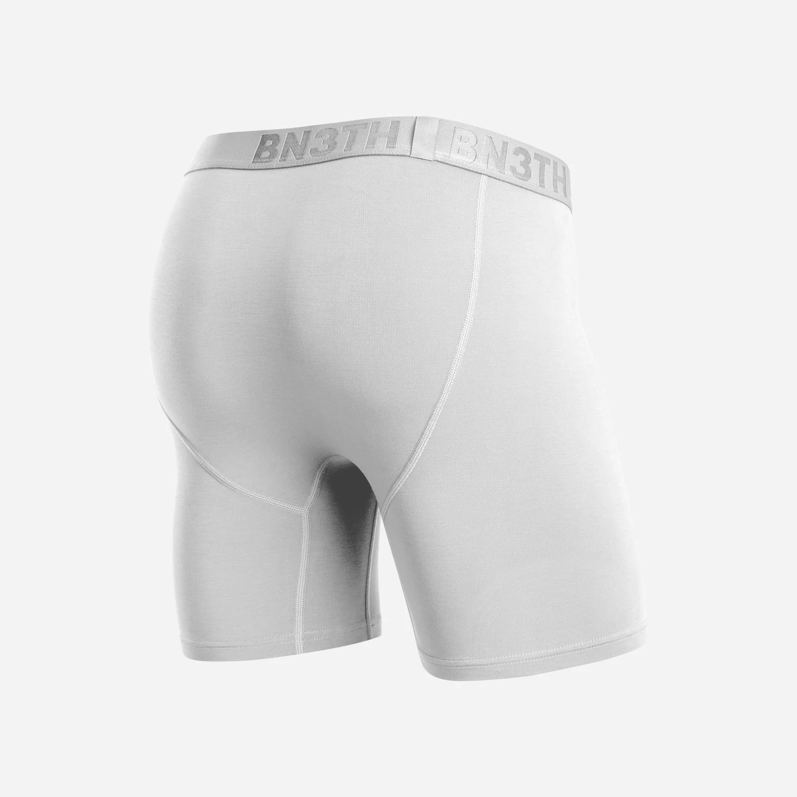 Classic Icon Boxer Brief: White - Image 3