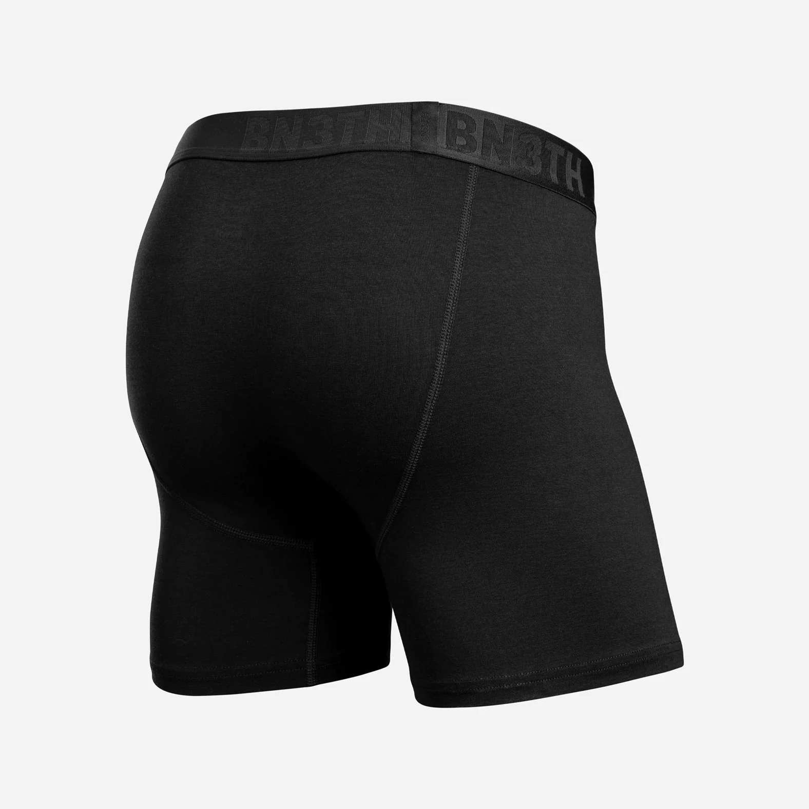 Essentials Boxer Brief: Black - Image 3