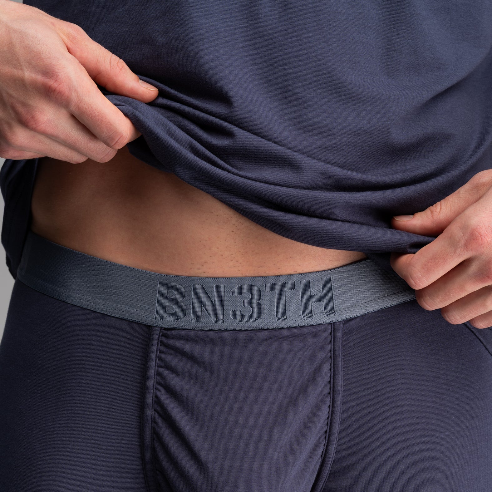 Essentials Boxer Brief: Dusty/Midnight/Heather Gray 3 Pack - Image 7