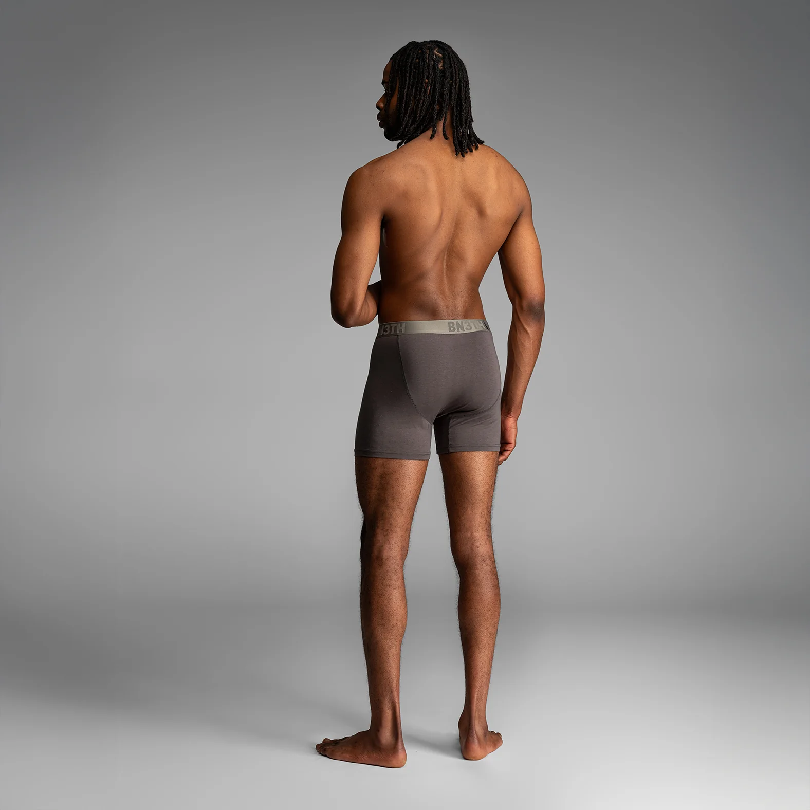 Essentials Boxer Brief : Smoke Green - Image 6