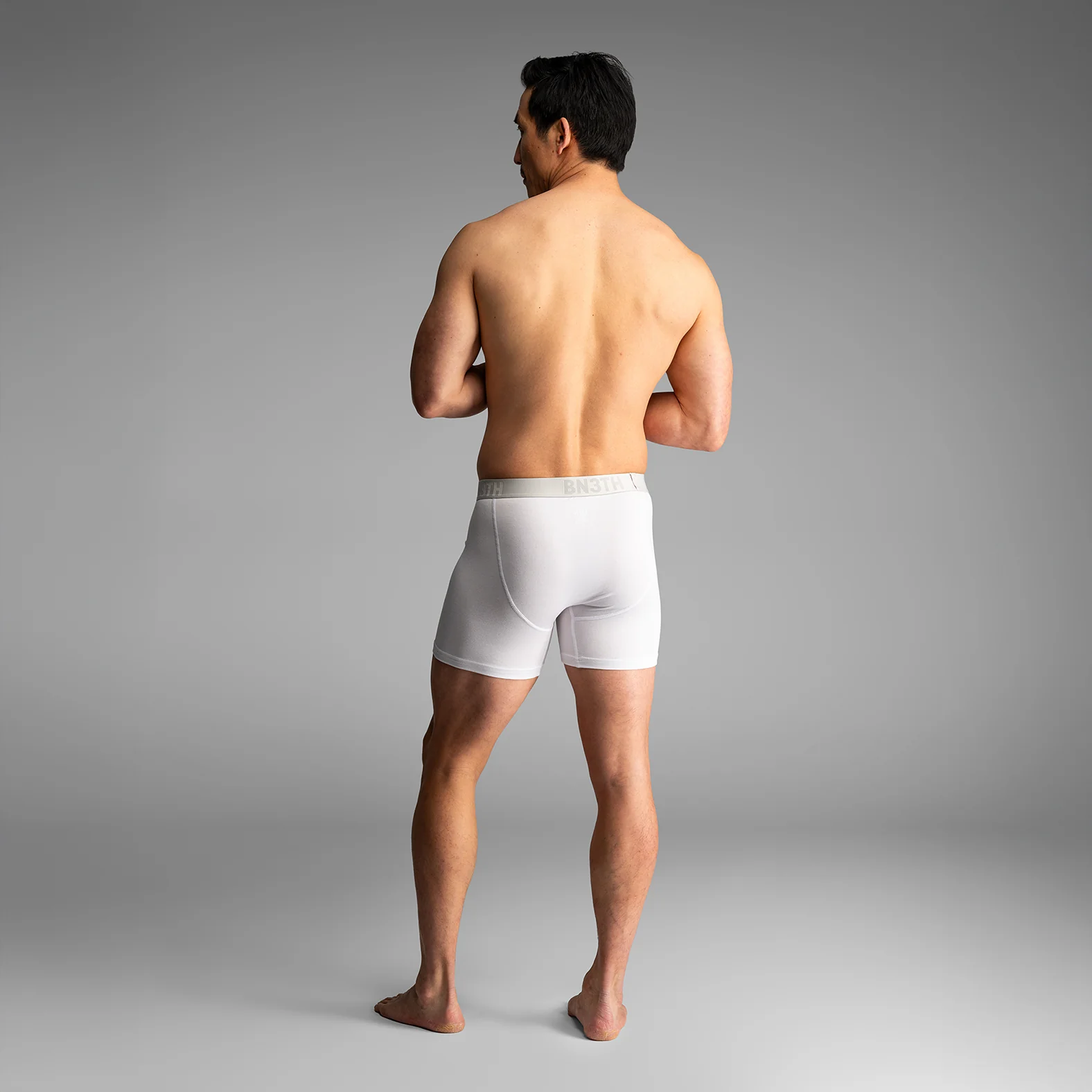 Essentials Boxer Brief : White 2 Pack - Image 6
