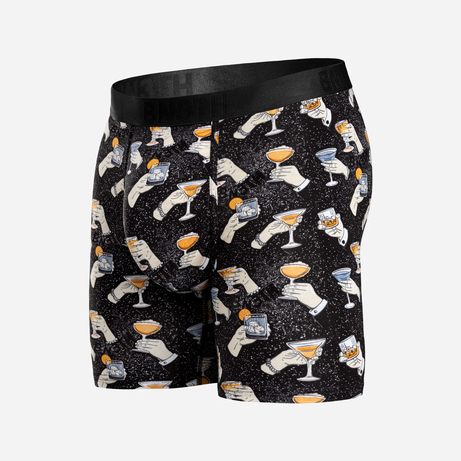 Classic Icon Boxer Brief:  Cheers - Black