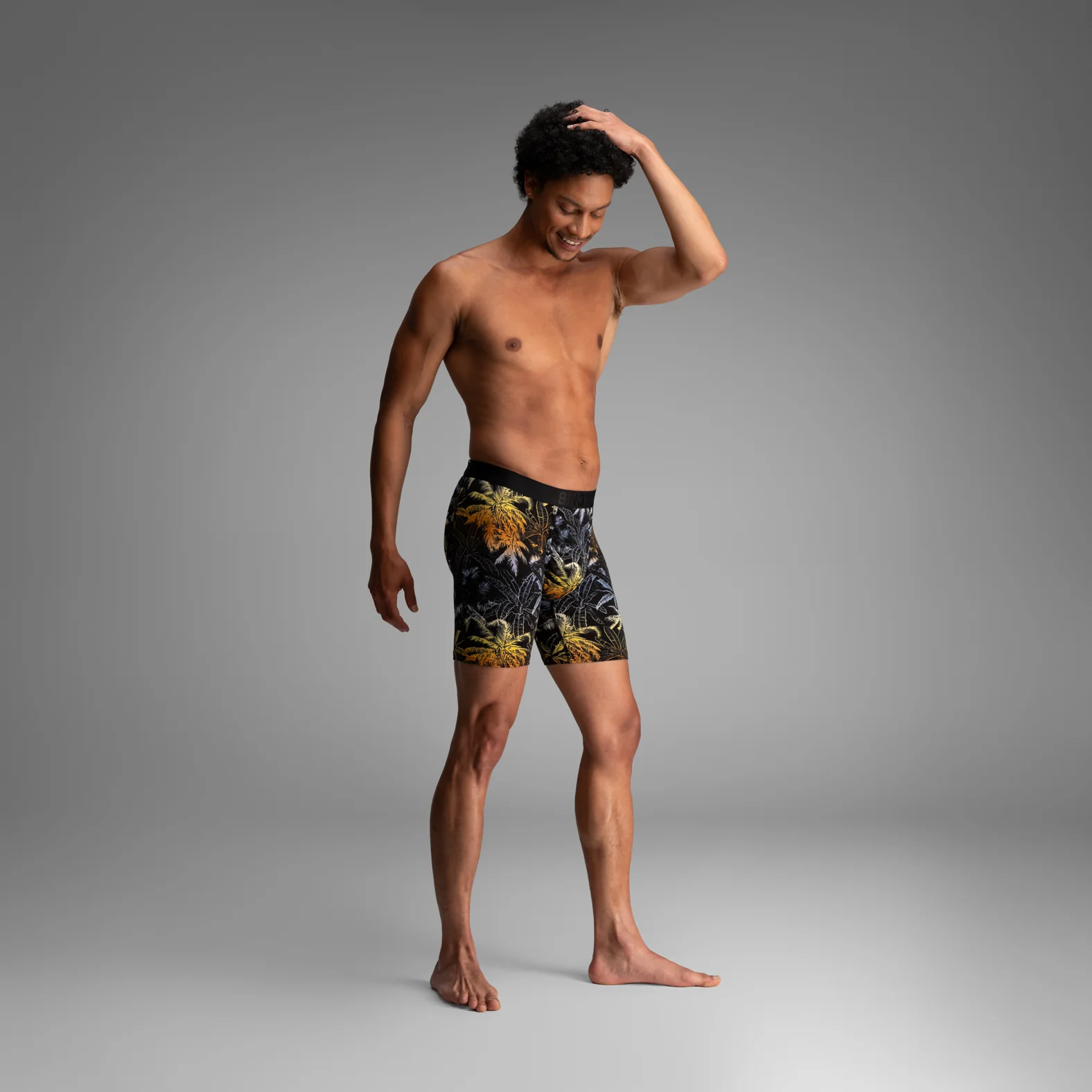 Classic Icon Boxer Brief:  Dawn Palms - Image 4