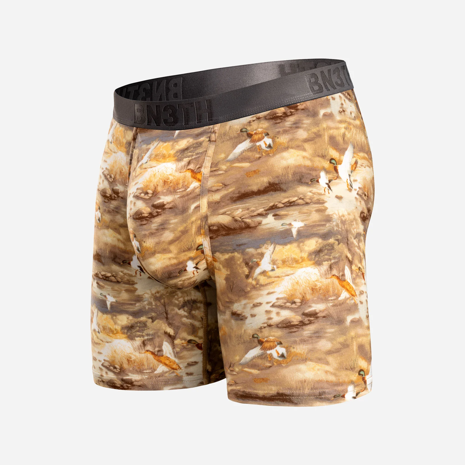Classic Icon Boxer Brief:  Duck Hunt - Beige