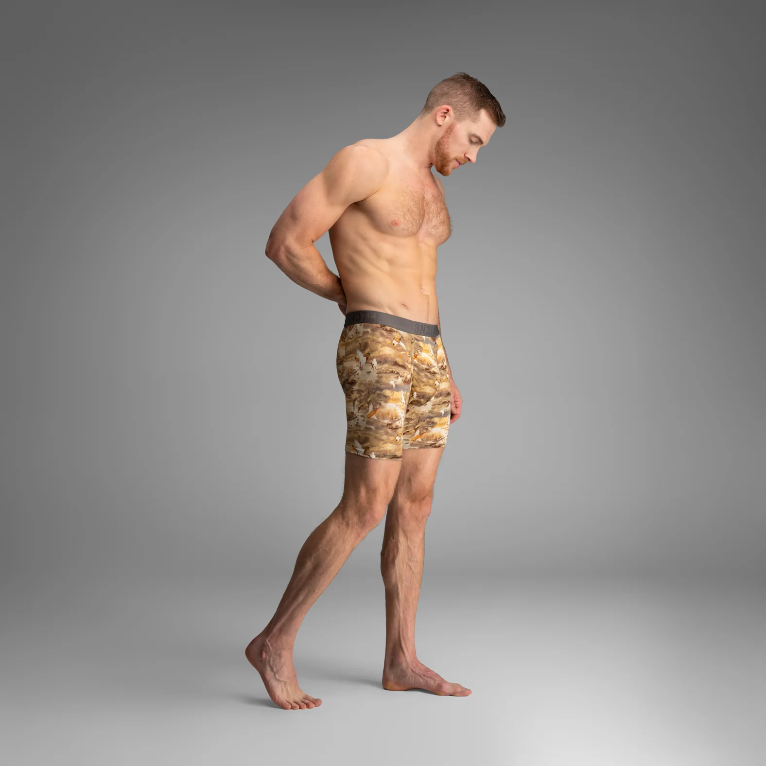 Classic Icon Boxer Brief:  Duck Hunt - Beige - Image 4
