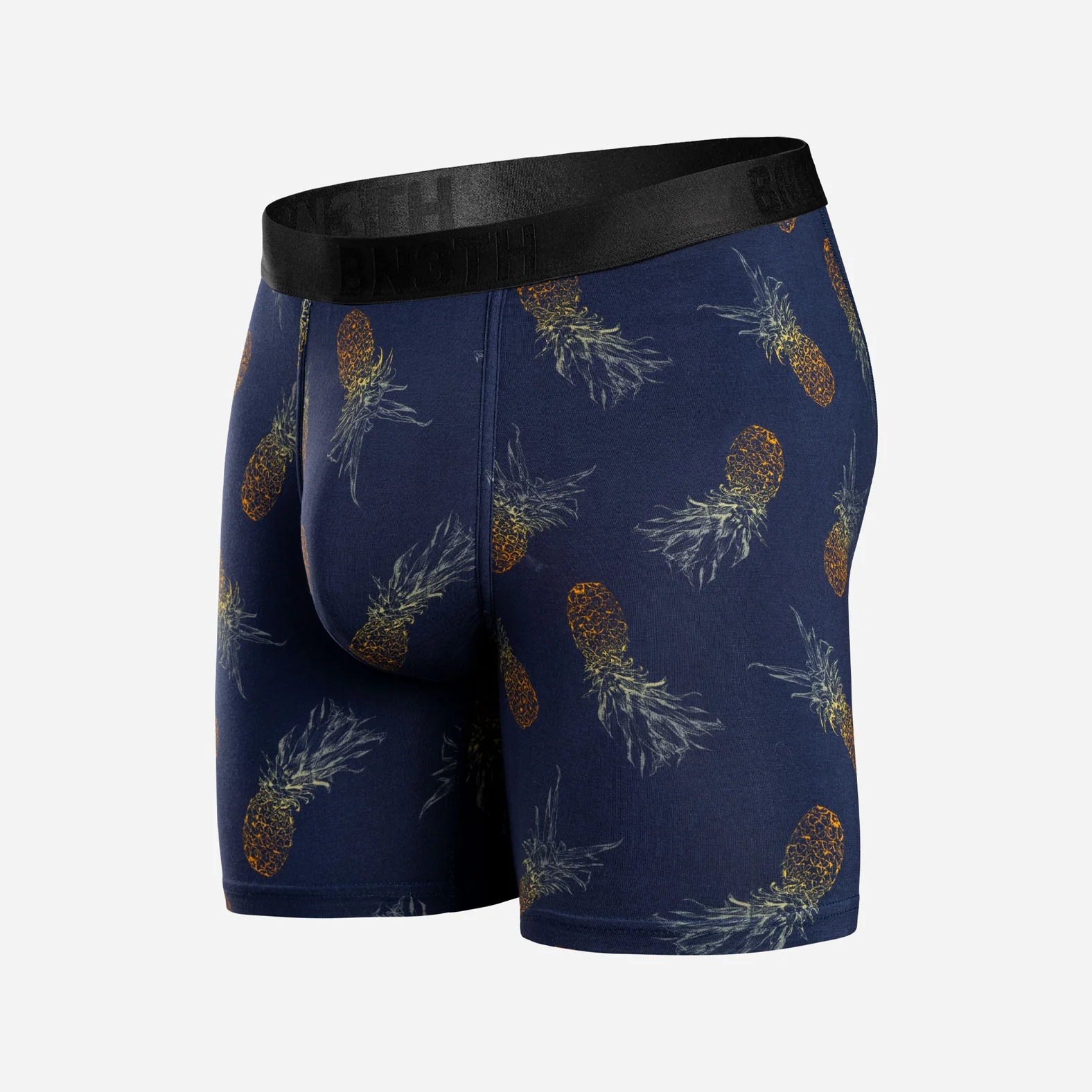 Classic Icon Boxer Brief:  Pineapple Ombre - Black