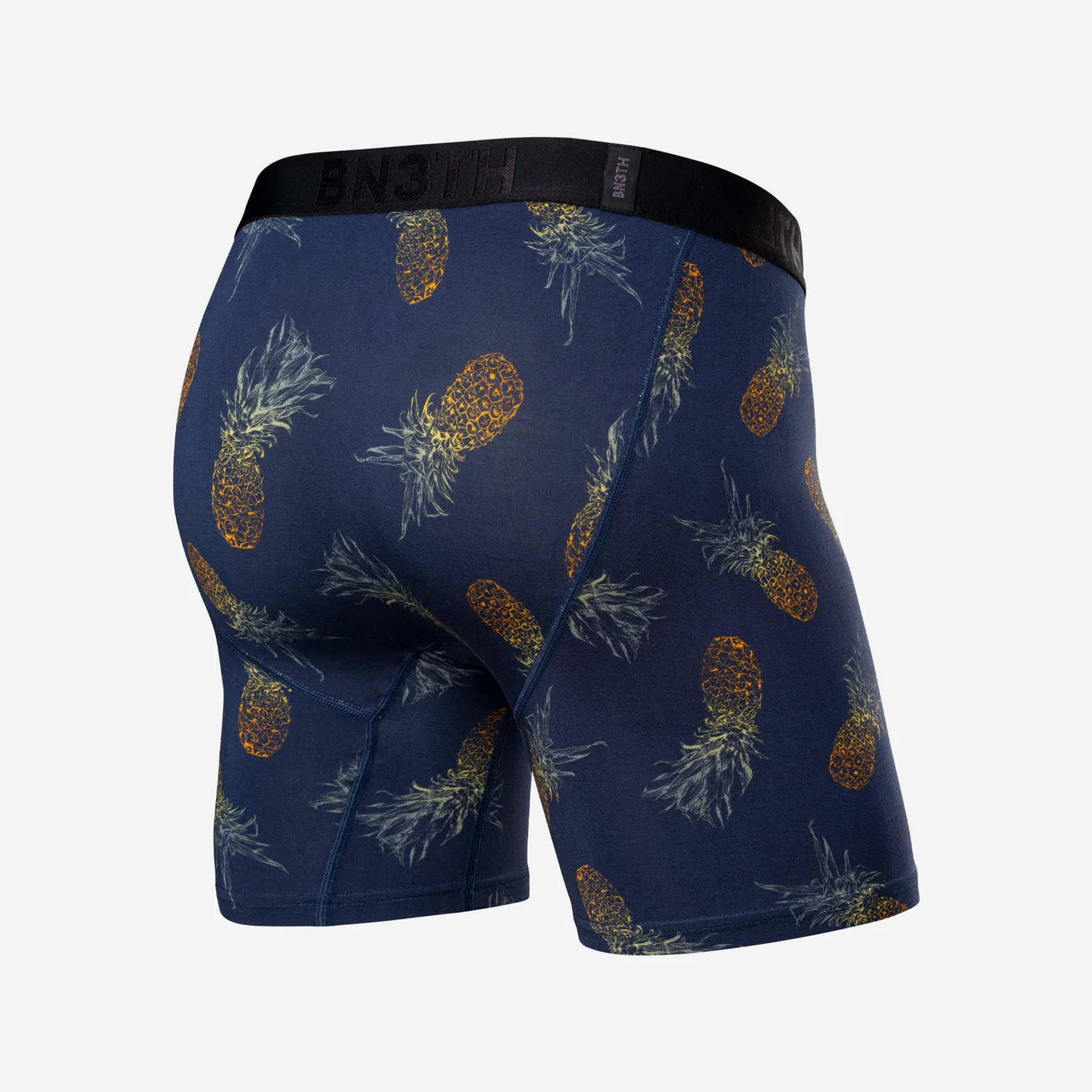 Classic Icon Boxer Brief:  Pineapple Ombre - Black - Image 3