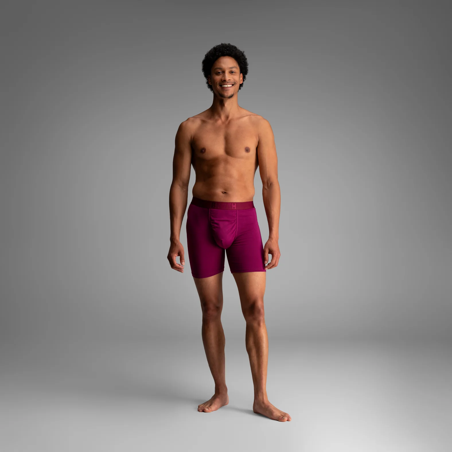 Classic Icon Boxer Brief:  Purple Potion - Image 2