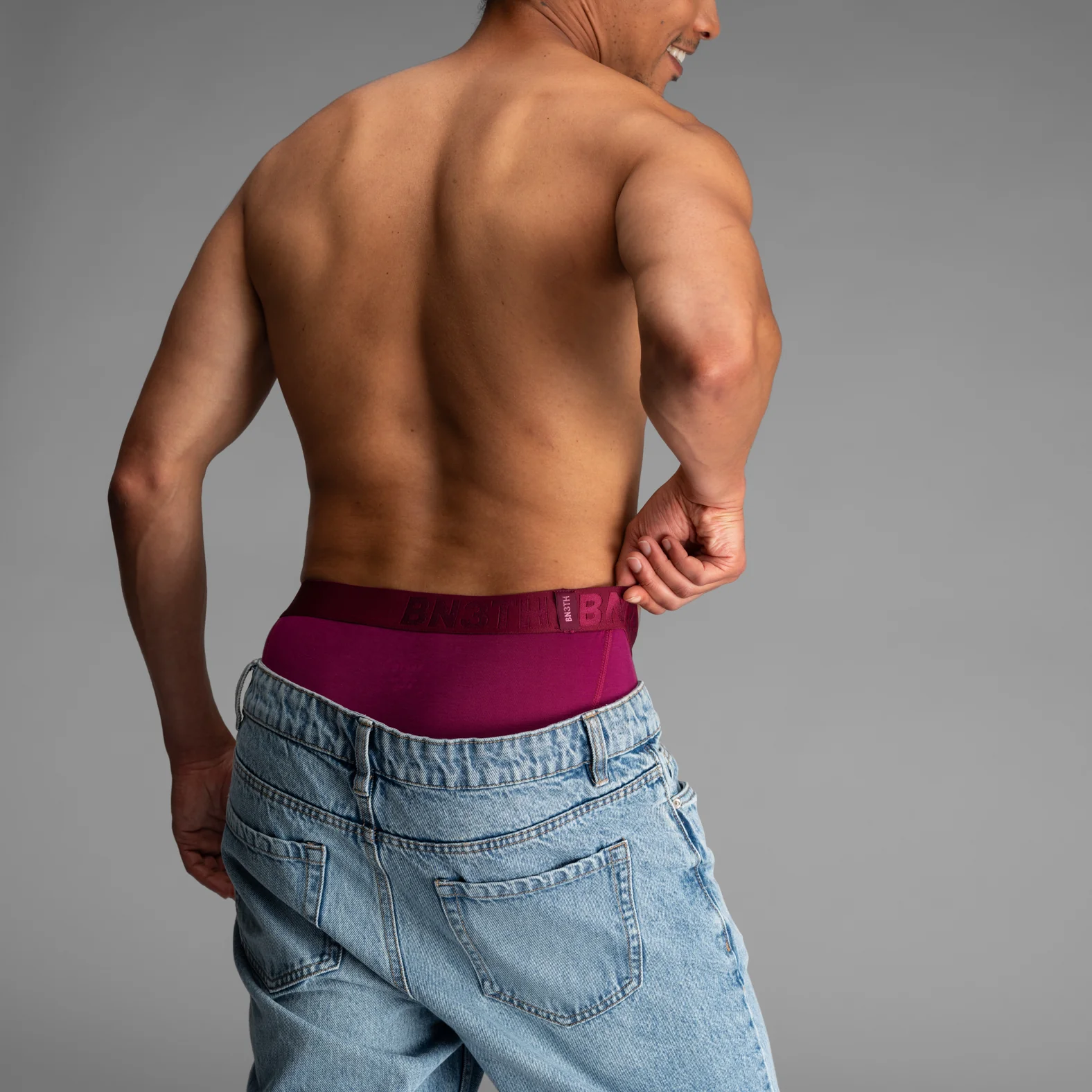 Classic Icon Boxer Brief:  Purple Potion - Image 6