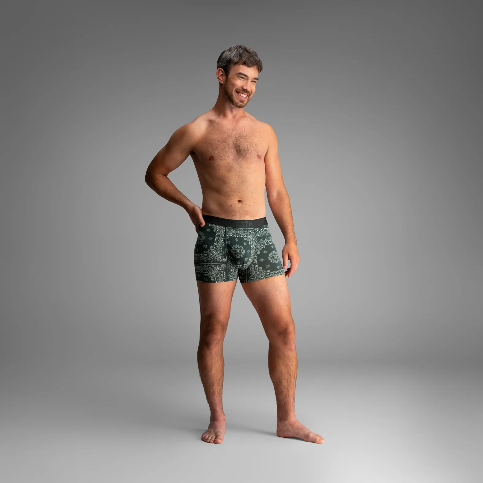 Classic Icon Trunk:  Bandana - Darkest Spruce - Image 2