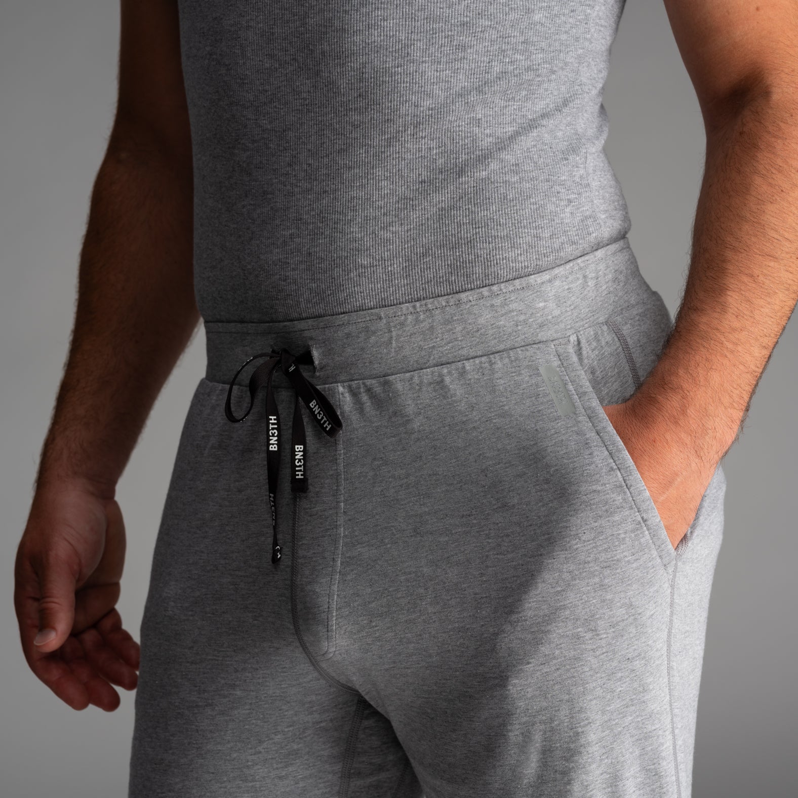 Essentials Lounge Pant:  Heather Grey - Image 6