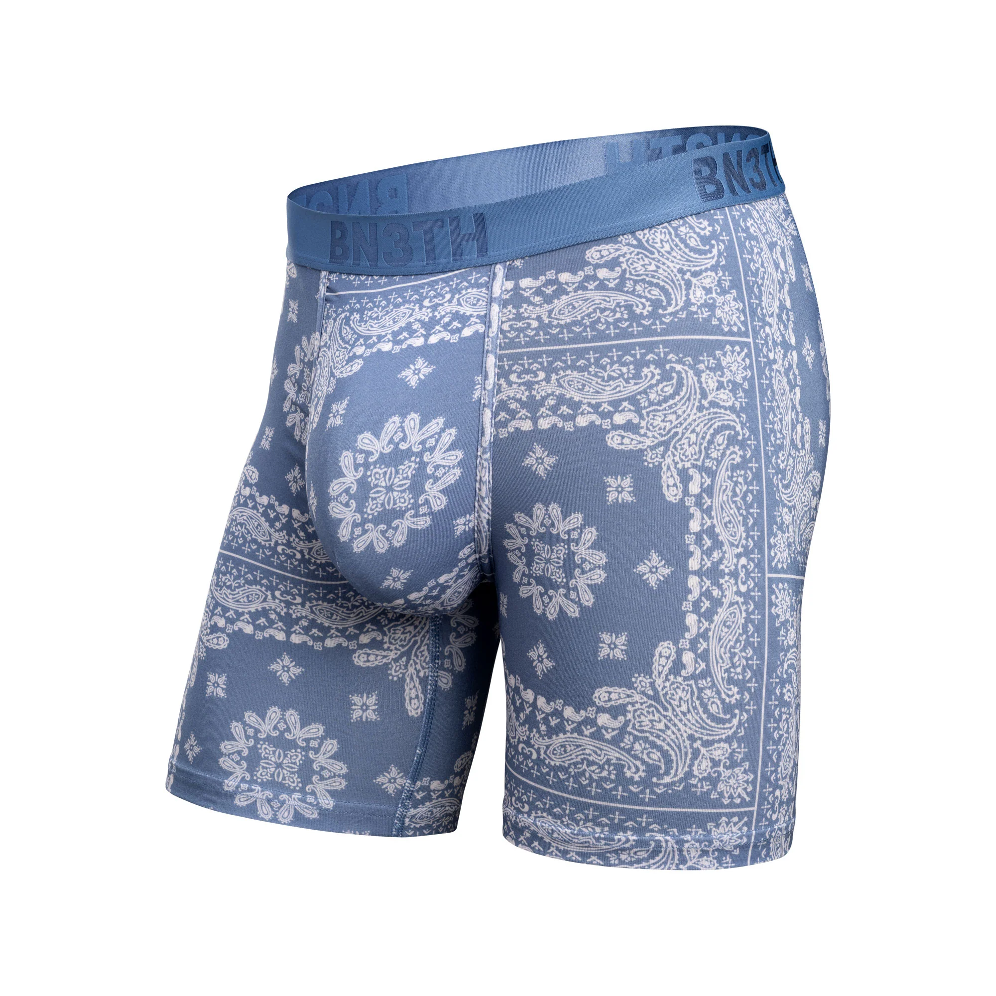 Classic Icon Boxer Brief: Bandana Fog/Fog/Black 3-Pack - Image 7