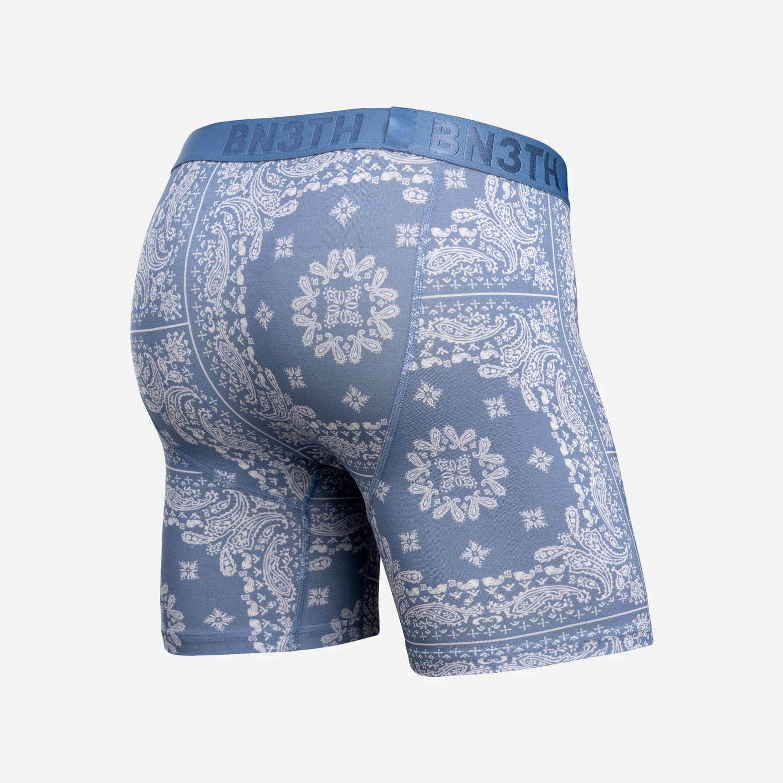 Classic Icon Boxer Brief: Bandana Fog/Fog/Black 3-Pack - Image 8