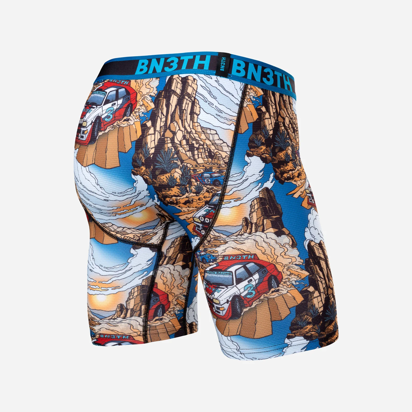 Pro Flex Max Boxer Brief:  Desert Racing - Forever - Image 3