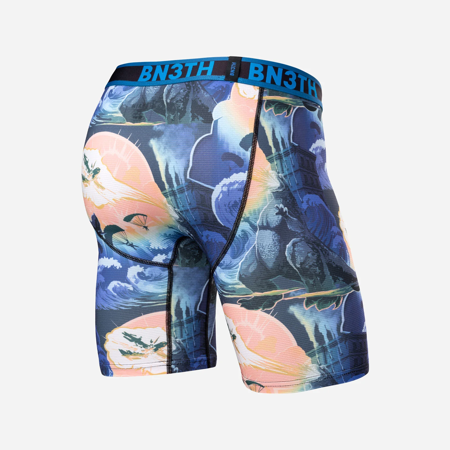 Pro Flex Max Boxer Brief:  Godzilla - Lolite - Image 3
