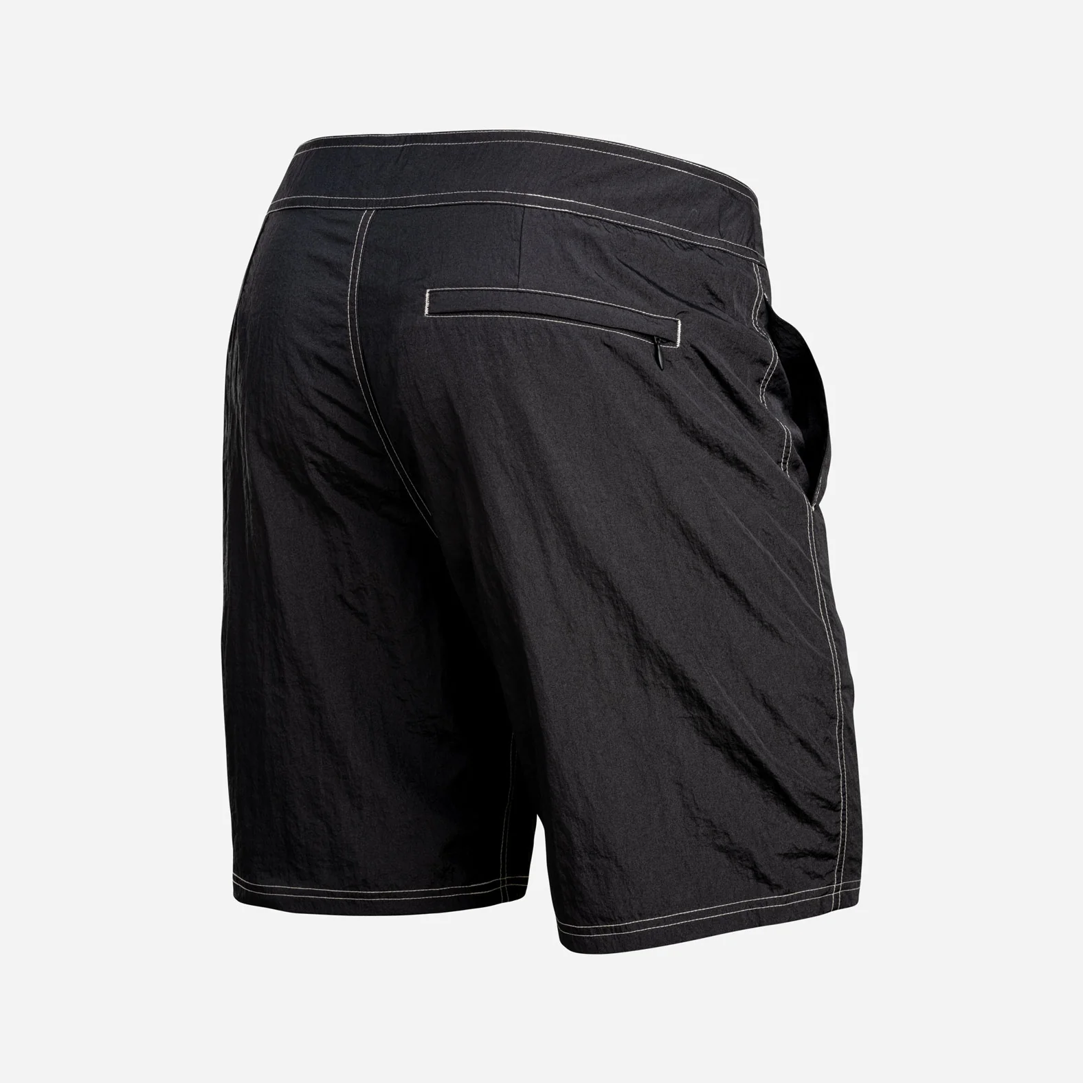 Riptide 2N1 Boardshort: Black - Image 3