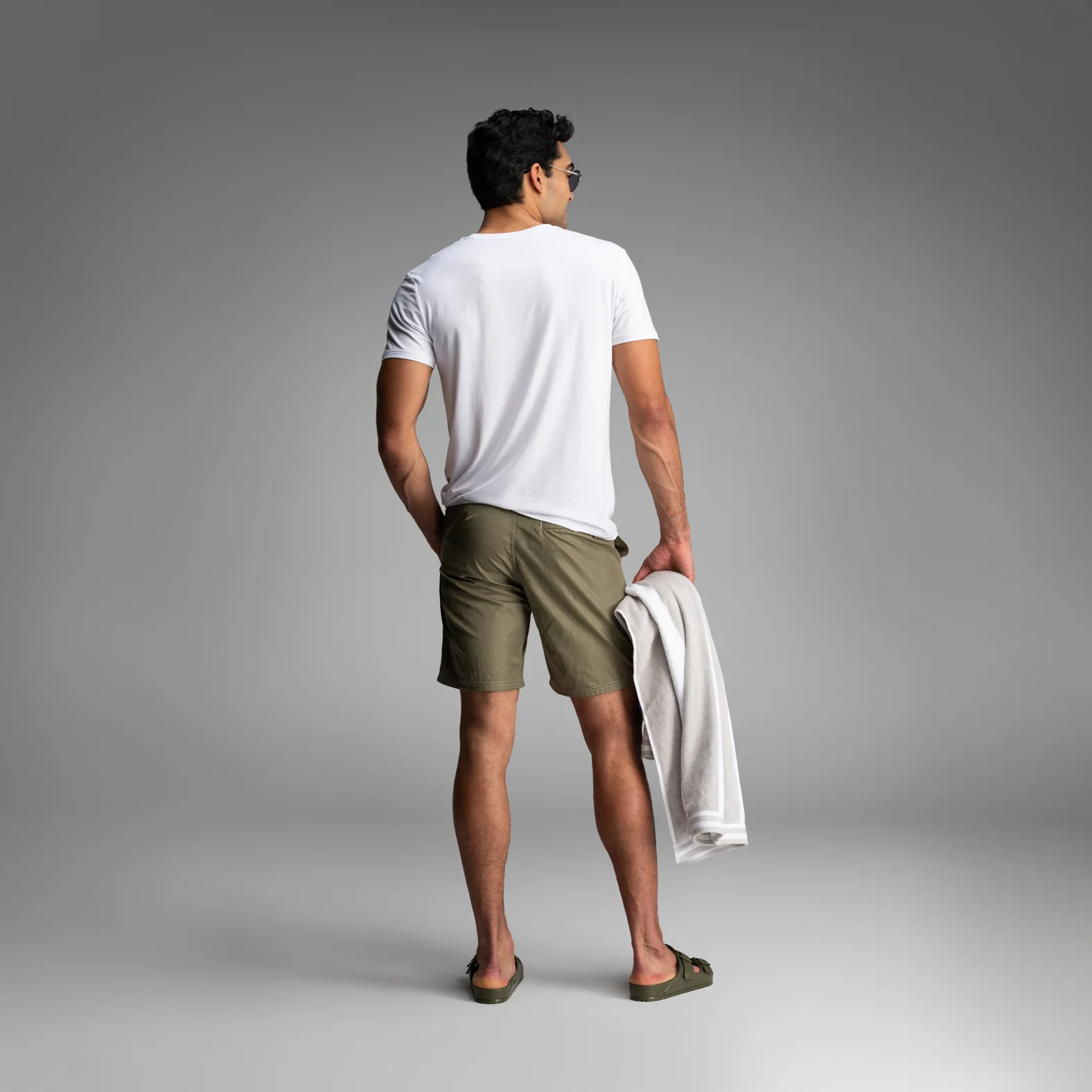 Riptide 2N1 Boardshort: Pine - Image 6